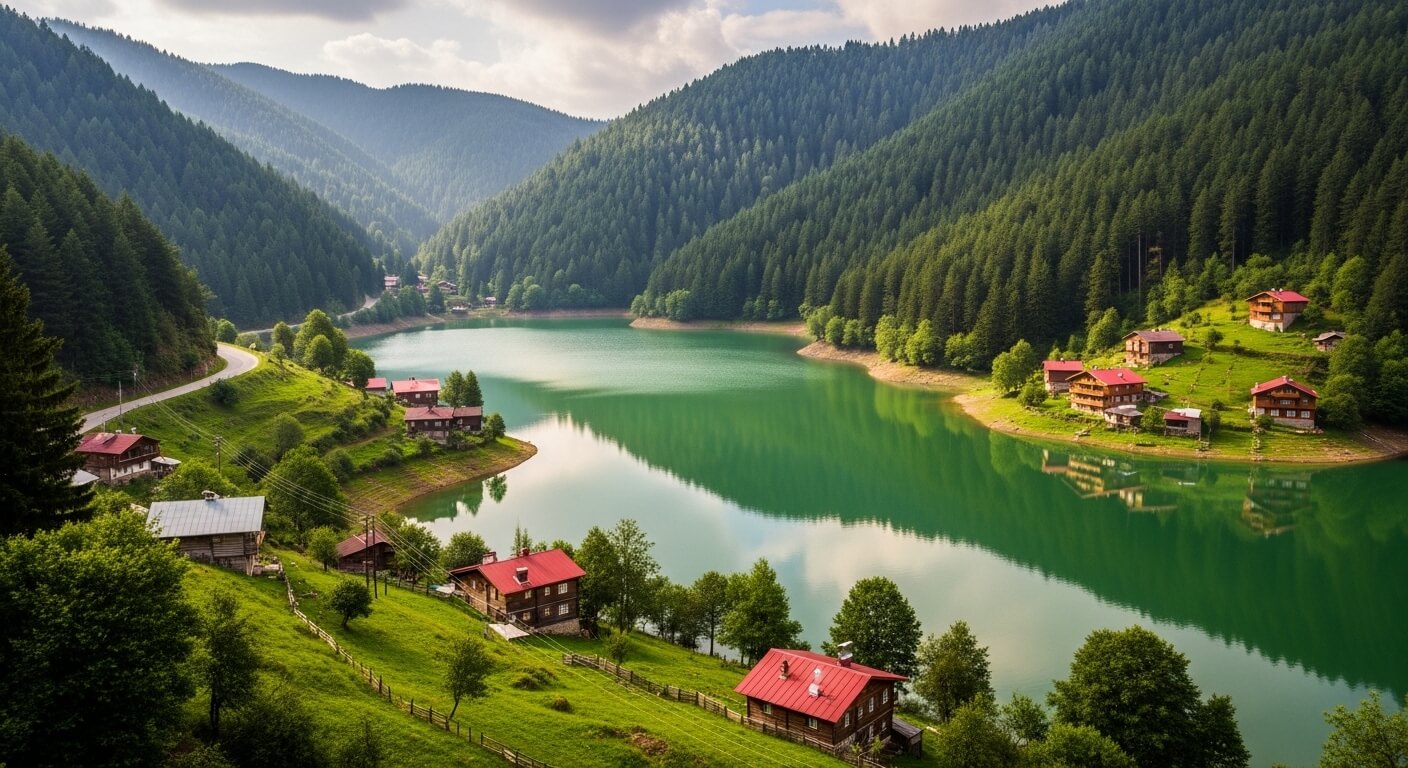 Uzungol Lake Turkey